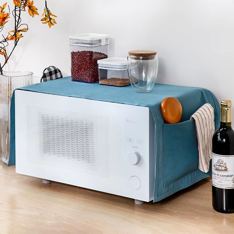 AshlynNest Microwave Dust Cover with Side Pockets
