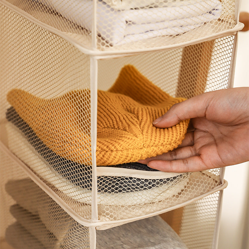 AshlynNest 4-Shelf Mesh Hanging Closet Organizer